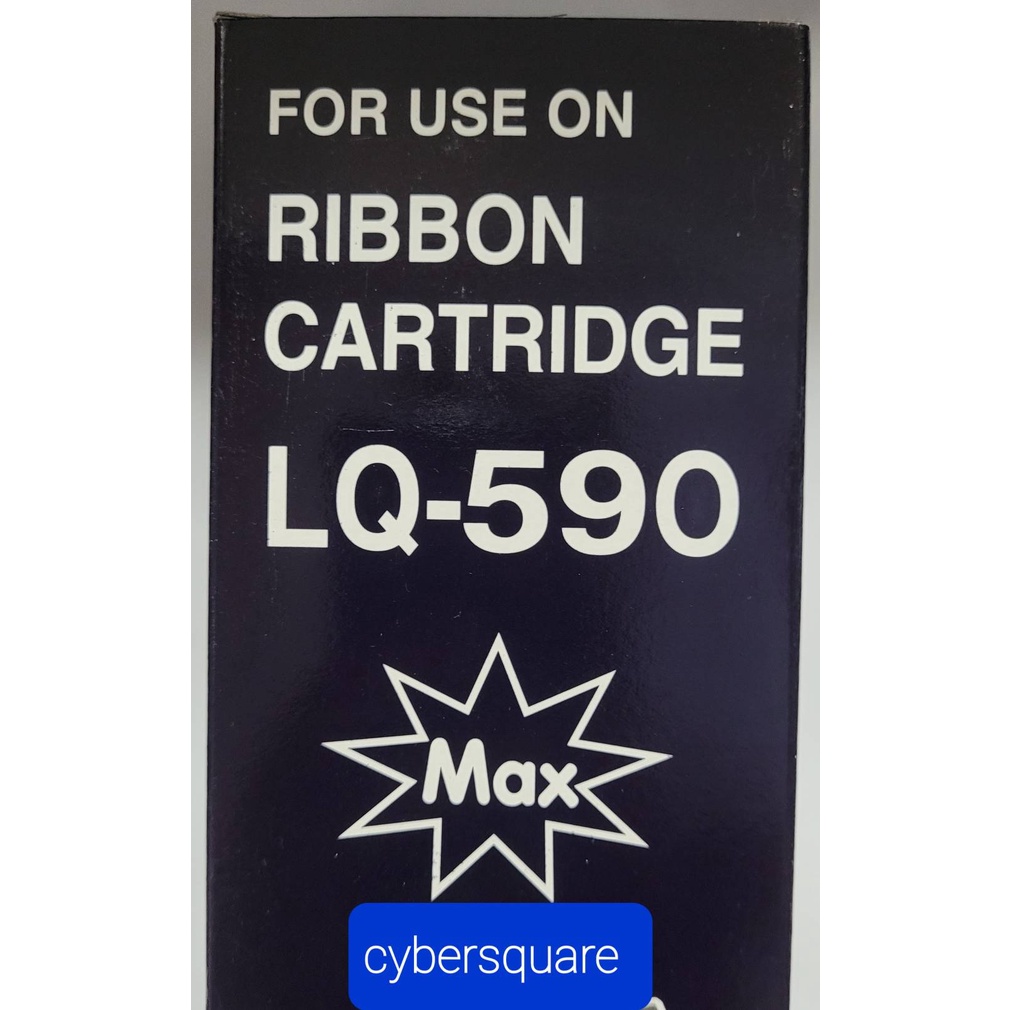 ตลับผ้าหมึกยี่ห้อ MAX สำหรับปริ้นเตอร์รุ่น EPSON LQ-590