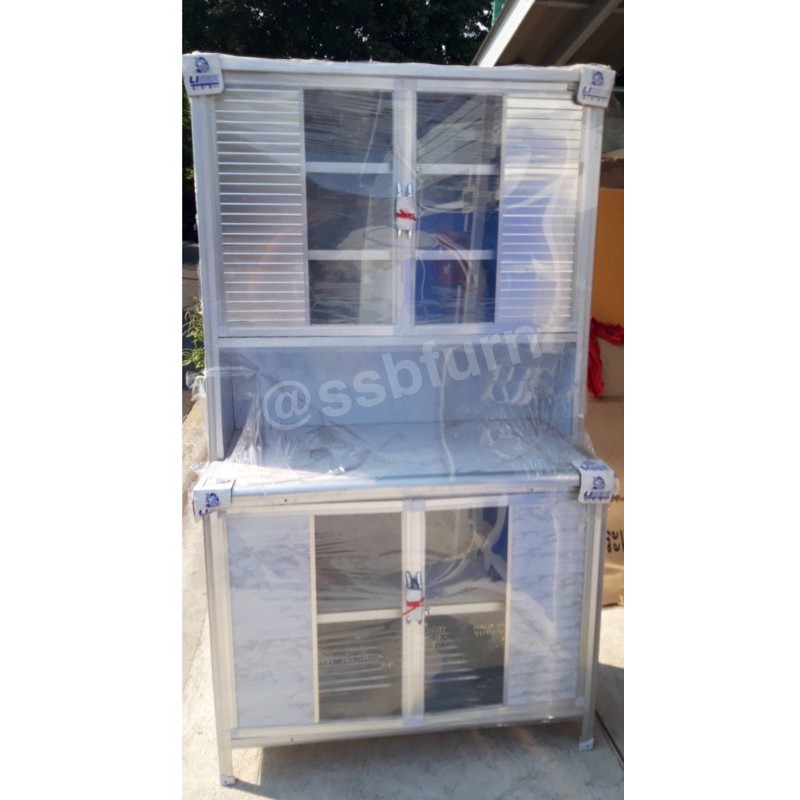 ตู้ครัว ปูกระเบื้อง ขนาด1 เมตร ฟรีจัดส่ง กทม.นนทบุรี สมุทรปราการ ปทุมธานี