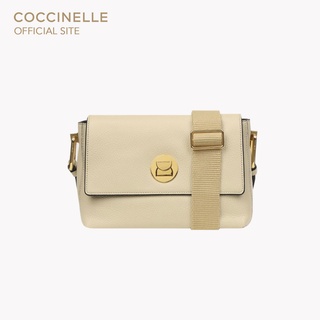 COCCINELLE  LIYA Handbag 120601 SILK/BARK กระเป๋าถือผู้หญิง