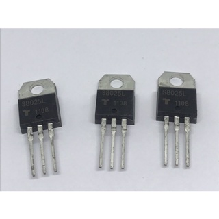 S8025L  THYRISTORS (SCR) 25A 800V  แพ็ค3ตัว