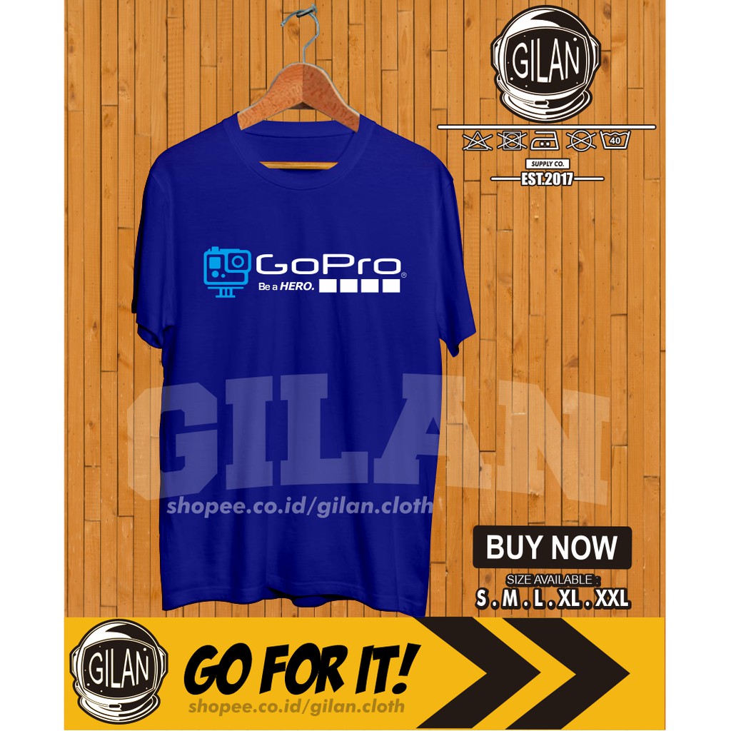 เสื้อยืดเสื้อผ้าสําหรับ Gopro Go Pro V2 Google