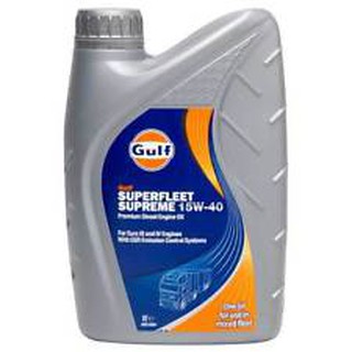 Gulf Superfleet Supreme 15W-40 (Diesel ENG oil)