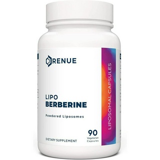 RENUE BY SCIENCE Liposomal Berberine Supplement 150 mg - Bioavailable Formula for Increased Absorption – 90 Capsules