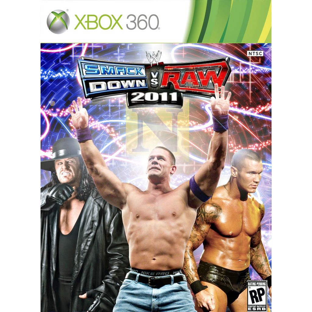 แผ่น XBOX 360 : WWE SmackDown vs Raw 2011 ใช้กับเครื่องที่แปลงระบบ JTAG/RGH