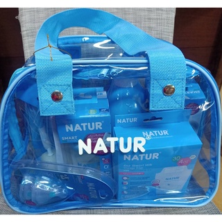 เนเจอร์ NATUR ชุดเซ็ท ของใช้เด็กอ่อน ของขวัญเด็ก สมาร์ท 7ชิ้น