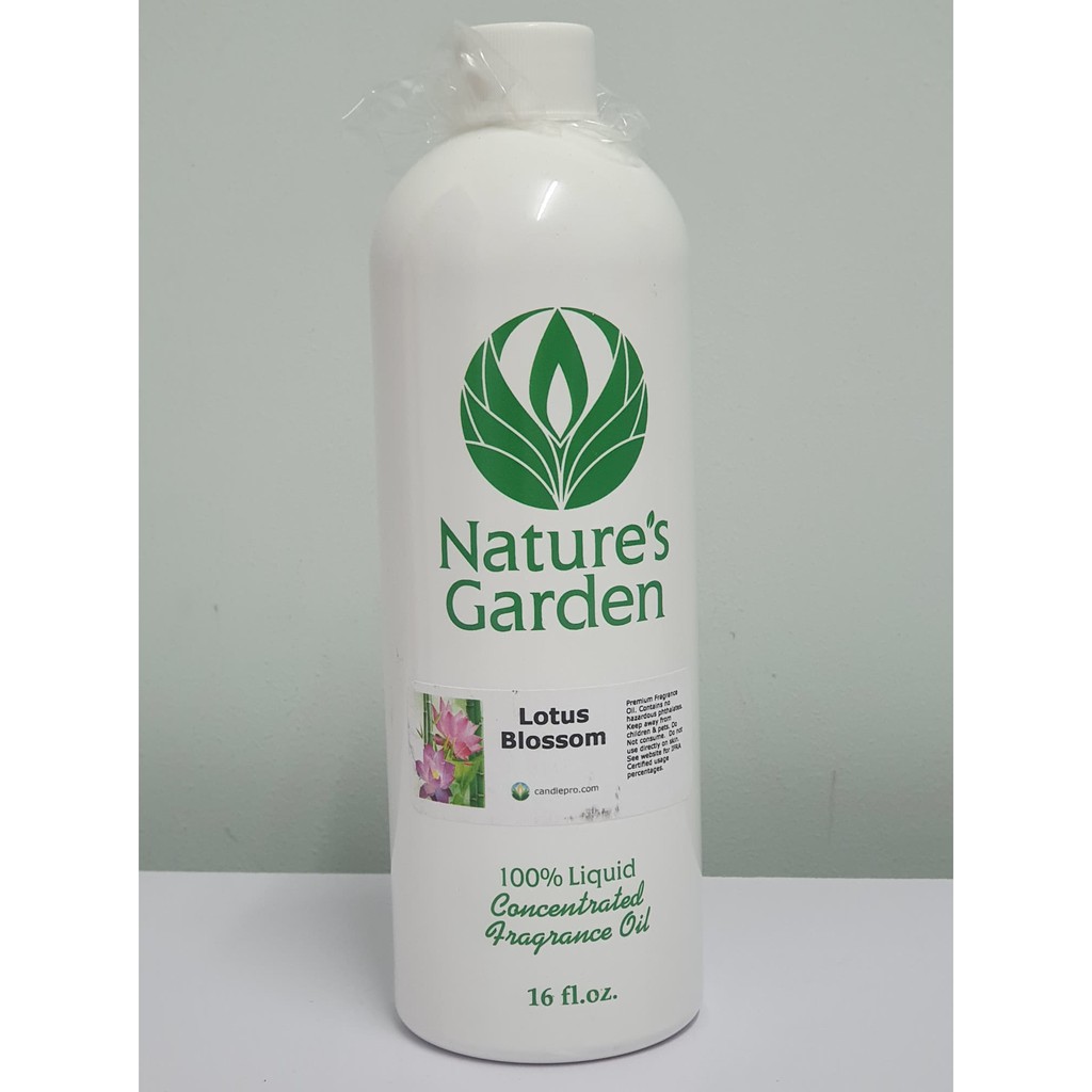 น้ำหอม NG Nature's Garden นำเข้าจากอเมริกา กลิ่น LOTUS BLOSSOM FRAGRANCE OIL ขนาด 16 ออนซ์
