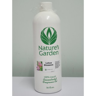 น้ำหอม NG Natures Garden นำเข้าจากอเมริกา กลิ่น  LOTUS BLOSSOM FRAGRANCE OIL ขนาด 16 ออนซ์