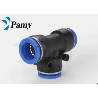 PAMY MPE PE ข้อต่อลม ข้อต่อลมสามทาง สามทาง 6mm ออกใบกำกับภาษีได้ สินค้าพร้อมส่ง ส่งไว FITTING