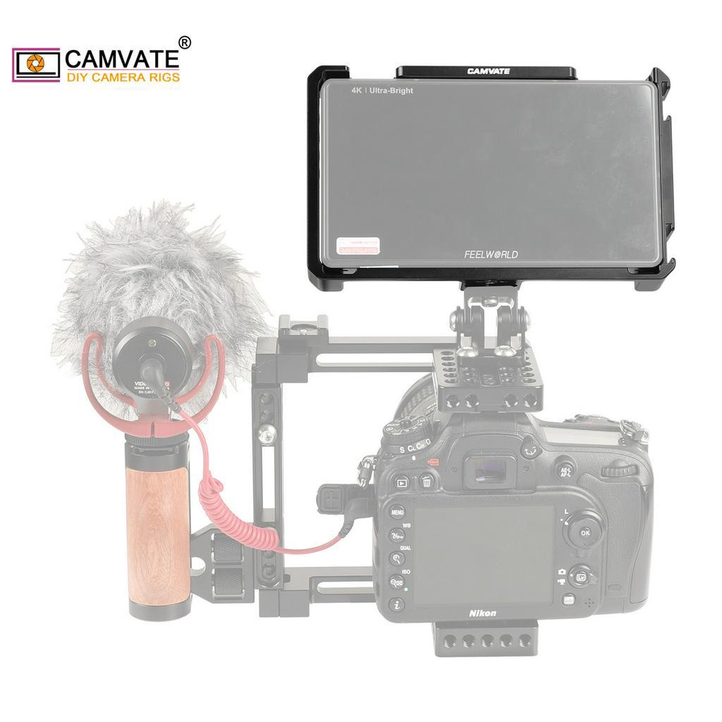 Exclusive Use for Model Barcode:FR62020075 CAMVATE Monitor Cage Rig for FeelWorld FT6 FR6 5.5 Inch Filed Monitor 
