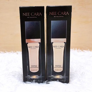 รองพื้น นีคาร่า อัลตร้า โคฟเวอร์ลิควิด NEE CARA Be Colorful Waterproof Ultra Cover Liquid Foundation (N589) 30ml