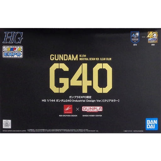 HG 1/144  RX-78-2 Gundam G40 Industrial Design Ver. (Clear Color)