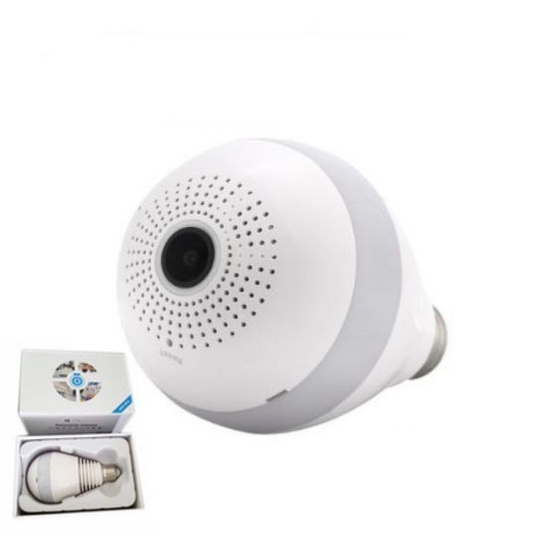 [ส่งฟรี]กล้องหลอดไฟ 1080P กล้องวงจรปิด IP Camera รุ่น V380 ราคาถูกฯ.เปิดดูผ่านมือถือได้