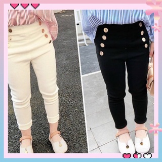 ✨[Fast delivery]✨Girls bottoming pants spring outer pants slim fit spring and autumn childrens black pencil pants foreign style plush small leg pants