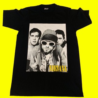 【HOT SALE】เสื้อ Nirvana เสื้อวง สุดคูล ผ้านิ่ม ซักไม่หด ใส่สบาย