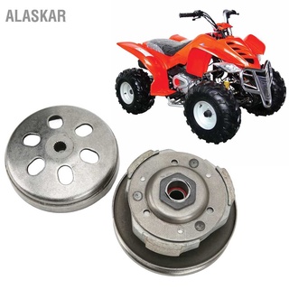 ALASKAR เครื่องยนต์ด้านหลัง ประกอบคลัตช์ พร้อมฝาครอบ 19 Spline สำหรับ GY6 150cc 4 สโต๊ค สกู๊ตเตอร์ เอทีวี โกคาร์ท