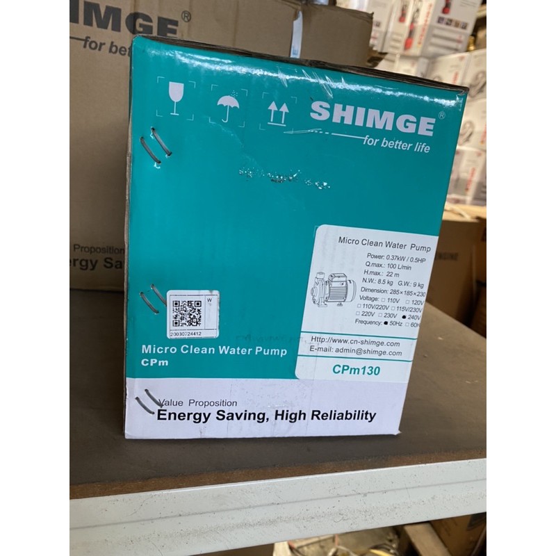 SHIMGE CPm130 SURFACE PUMP /CPM370 CENTRIFUGAL ปั๊มน้ํา