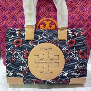 SALE!! Tory Burch ella printed mini tote ทอรี่ เบิร์ช กระเป๋าถือ ของแท้ น่ารัก จุของ ส่งฟรี EMS ทั้งร้าน