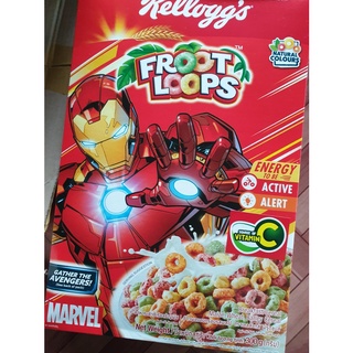 Kelloggs ฟรูตลูปส์ (FROOT LOOPS) 180,300​กรัม /ซีเรียล (Cereal) /อาหารเช้า /คอนเฟลก