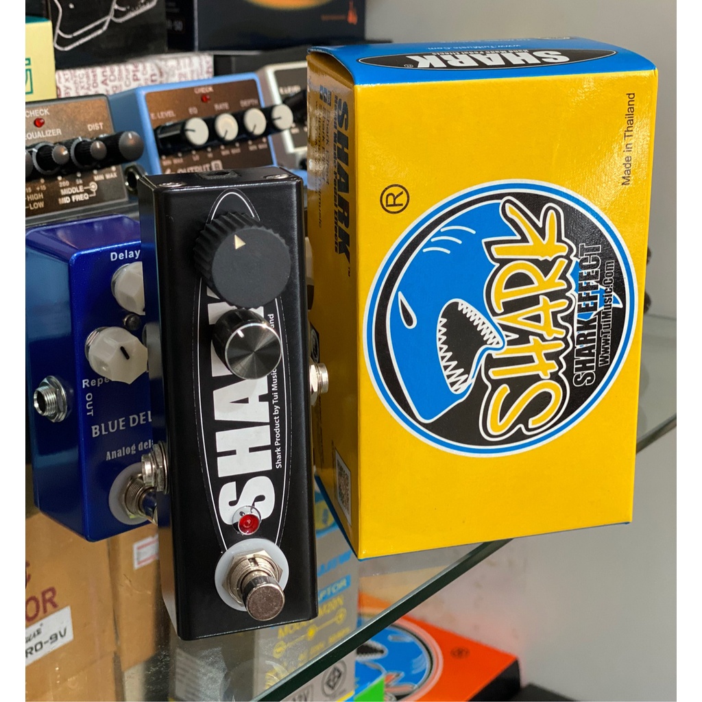 โค้ดลด1000.- เอฟเฟคกีต้าร์ไฟฟ้า Shark Mini Boost รูปที่ 3