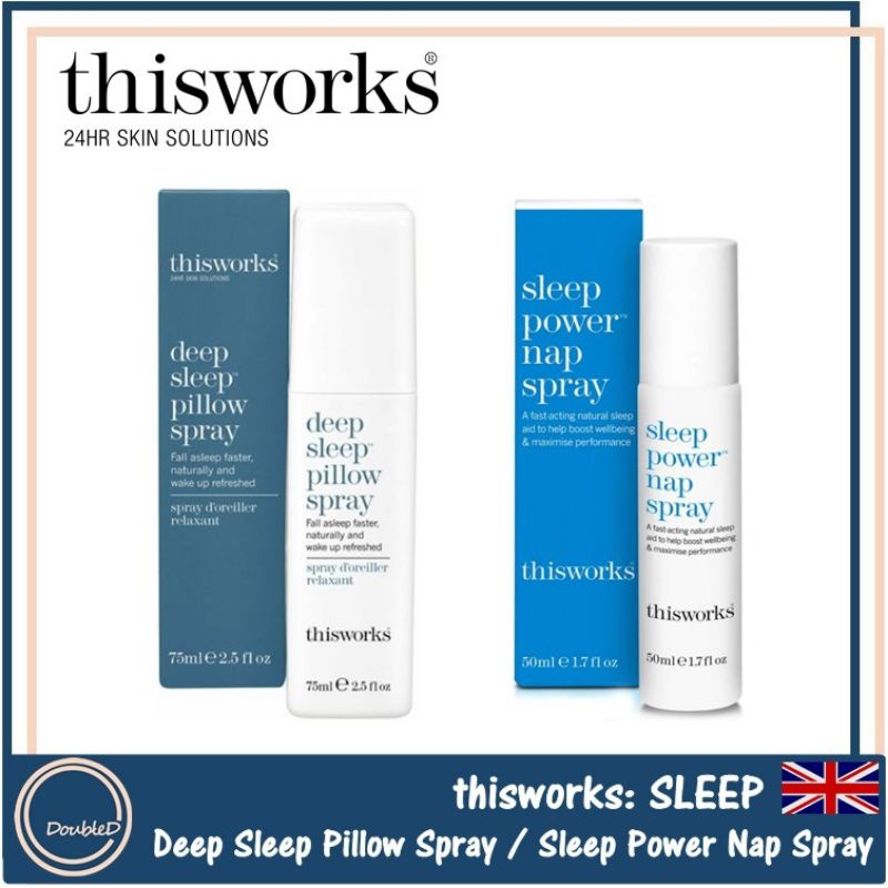 [พร้อมส่ง/ของแท้] thisworks Deep Sleep Pillow Spray / Sleep Power Nap Spray / This Works สเปรย์ช่วยก
