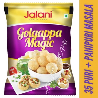 Pani Puri Magic ( Jalani )100g แผ่นแป้งสําหรับทอด ขนมอินเดีย.