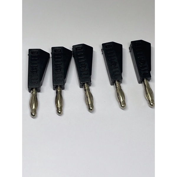บานาน่า Banana Jack 4mm ปลั้กกล้วยเหลี่ยม ตัวผู้ ขนาด 4มิล มีสีดำ แดง