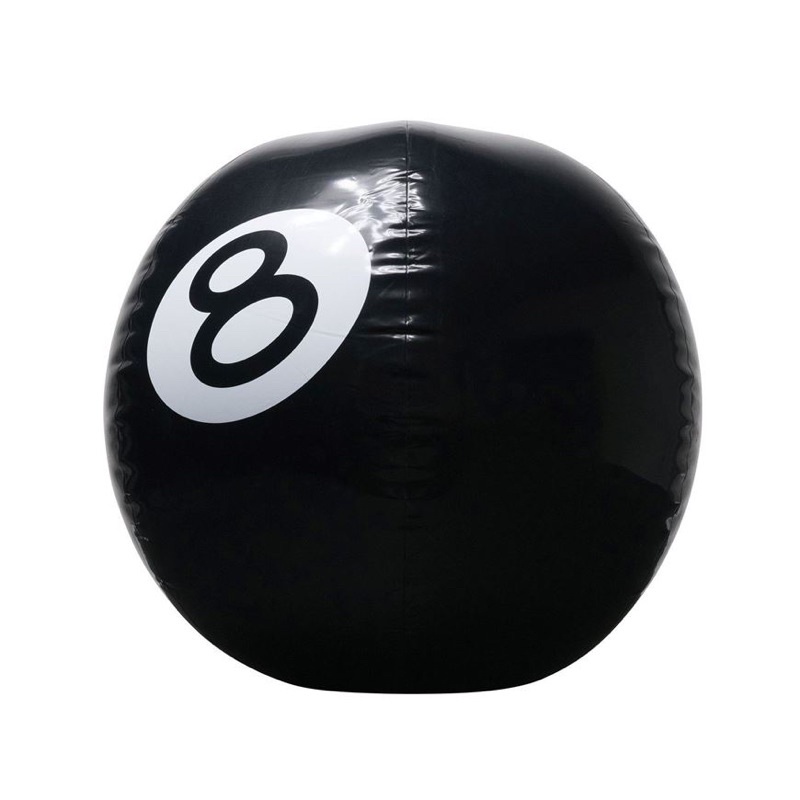 SLUM LTD - Stussy 8-BALL BEACH BALL Black