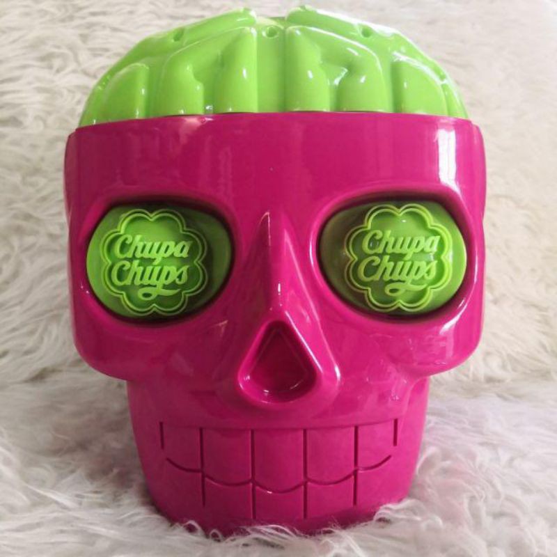 กล่องรูปหัวกะโหลก จูปาจุ๊ปส์ Chupa Chups 3D SkullChupa Chups 3D Skull