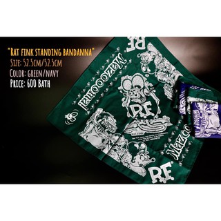 Rat Fink Standing Bandanna (ผ้าเช็ดหน้า)