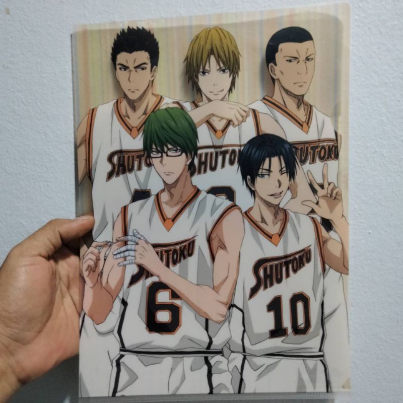 แฟ้ม A4 ลิขสิทธิ์แท้ อนิเมะ คุโรโกะ โน บาสเกต ชินทาโร่ ' Kuroko No Basket Anime Cartoon Japan ของแท้ ญี่ปุ่น