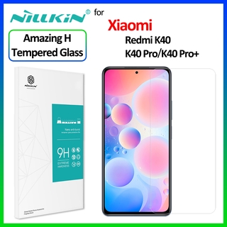 Nillkin H กระจกนิรภัยกันรอยหน้าจอสําหรับ Xiaomi Poco F3 / Xiaomi Redmi K40 / K40 Pro / K40 Pro + 9H