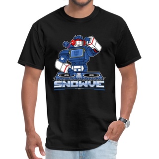 T-shirt  เสื้อยืดลําลอง ผ้าฝ้าย แขนสั้น พิมพ์ลาย soundwave voltron สไตล์สตรีท สําหรับผู้ชายS-5XL