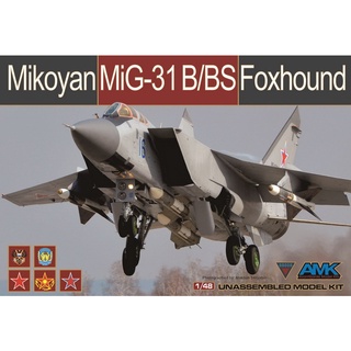 AMK 1/48 MIG 31 B/BS Foxhound plastic model kit