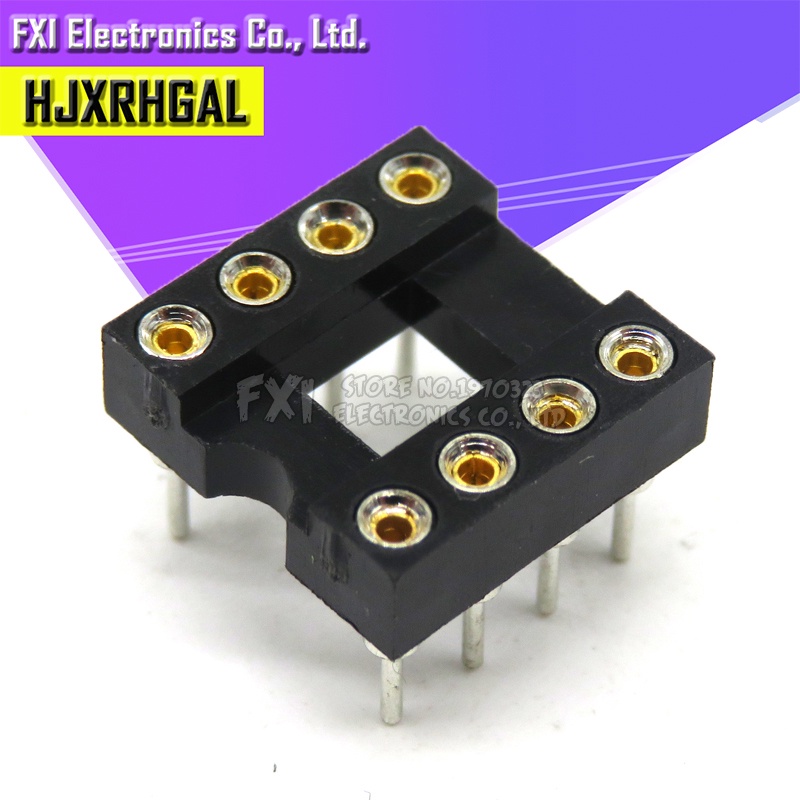 ใหม่ อะแดปเตอร์ซ็อกเก็ต IC 8 Pins 2.54 มม. DIP DIP8 8 PIN 20 ชิ้น