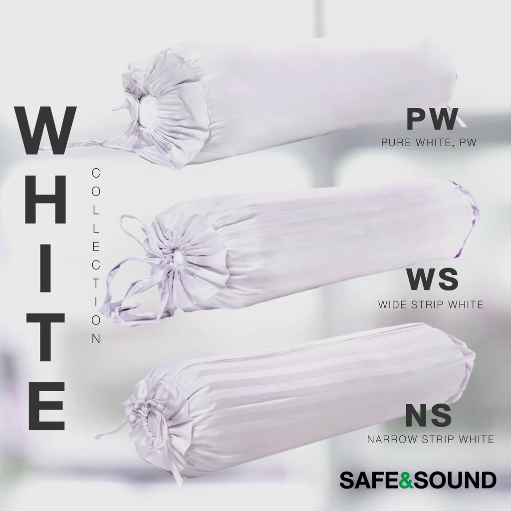 ปลอกหมอนข้าง 550เส้นด้ายทอแน่นกันไรฝุ่น SAFE&SOUND รูปที่ 8