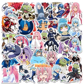 ❉ That Time I Got Reincarnated as a Slime Series 04 สติ๊กเกอร์ ❉ 50Pcs/Set Anime Rimuru Tempest Mixed Luggage Laptop Skateboard Doodle สติ๊กเกอร์