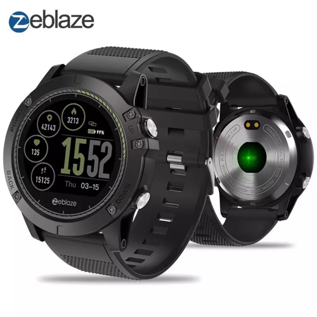 Smartwatch ยี่ห้อzeblaze รุ่นVIB3 HR รองรับทั้งระบบ ios เเละ android