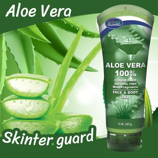 Skinter Guard Aloe Vera ว่านหางจระเข้ บำรุงผิวให้ชุ่มชื้น