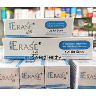 แท้💯% ส่งไว ถูกที่สุด ลบรอยแผลเป็นดีที่สุด5Gและ 15 กรัม Erase Gel Scar พร้อมส่ง