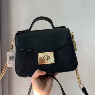 ✳️519Coach F77897 Cassidy top handle crossbody ทรงนี้สวยหรู ดูแพง มากๆค่า  ขนาด 9" (L) x 6 1/4" (H) x 3 1/4" (W)