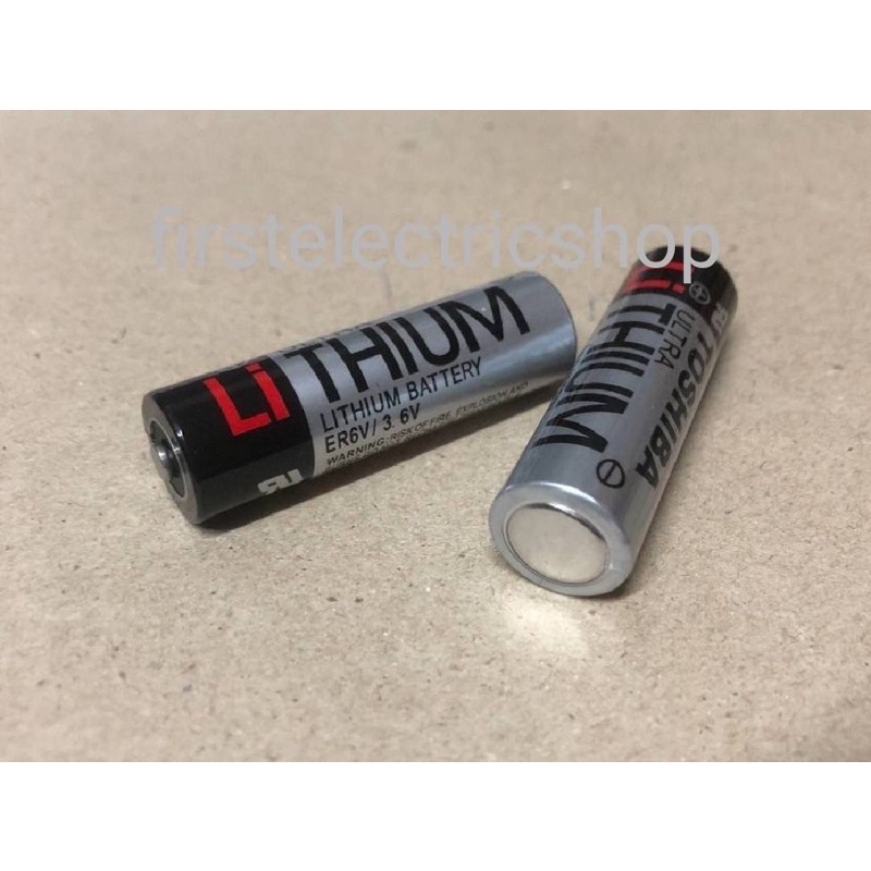 Lithium Battery ER6V (3.6V) Toshiba ไม่มีสาย