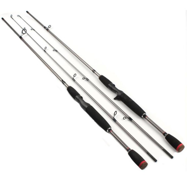 1.8M High Strength Straight Handle Lure Rod Fiberglass Fishing Sea Rod ...