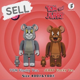 Be@rbrick Jerry flocky ver. 400% (ใหม่ไม่แกะ)