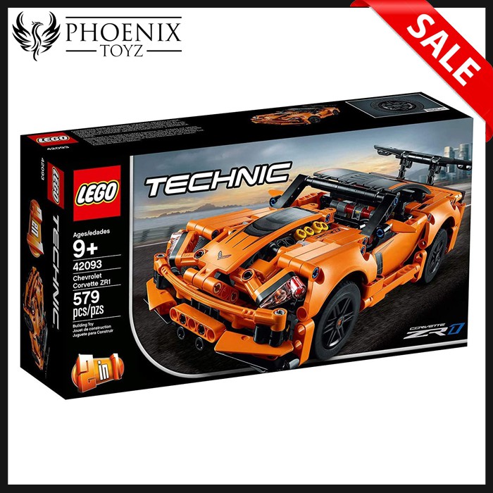 [Miner Dent Box] LEGO 42093 Technic Chevrolet Corvette ZR1 Race Car 2 in 1 Hot Rod