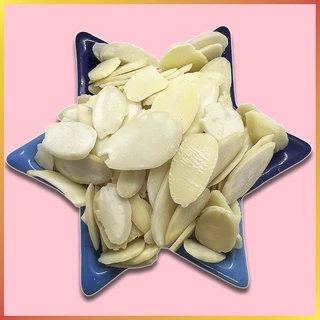 อัลมอนด์สไลด์ ดิบ เต็มแผ่น 1 กก. Slices Almond Raw 1 kg AA+ สินค้านำเข้าจากอเมริกา สด ใหม่ สวย สะอาด