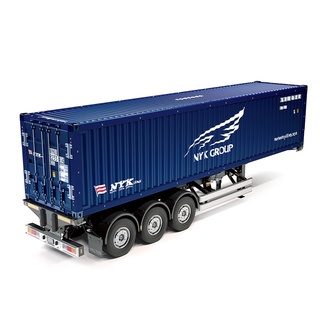 🏁 TAMIYA 56330 ชุดคิท 40-FOOT CONTAINER SEMI-TRAILER (NYK) สำหรับ 1/14 SCALE R/C TRACTOR TRUCK ต้องไปสร้าง&amp;ทำสีเอง