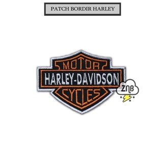 เสื้อแจ็กเก็ต ปักลายสัญลักษณ์ Harley DAVIDSON TEMPELAN