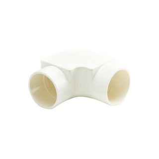 ข้อต่อข้องอ 90 ฝาเปิด PVC SCG 3/4 นิ้ว BS สีขาว SWEEP ELBOW PIPE FITTING SCG 90 H PVC 3/4 INCHES WHITE