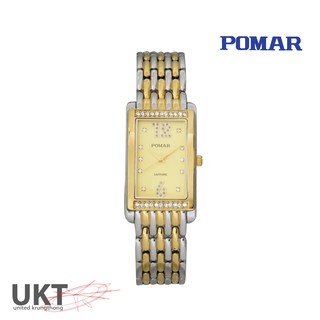 นาฬิกา POMAR รุ่น PM73498AG01 หน้าทอง สำหรับผู้หญิง
