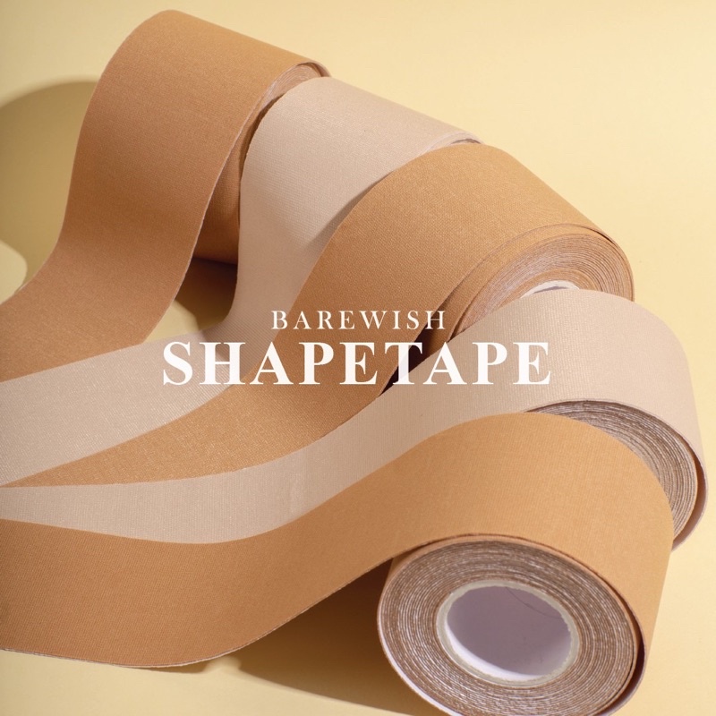 ShapeTape Barewish เทปจัดทรงหน้าอก ยกอกคล้อย จัดทรงหน้าอก ให้สวยใน 5 นาที BoobTape เทปจัดทรง เทปโกยนม